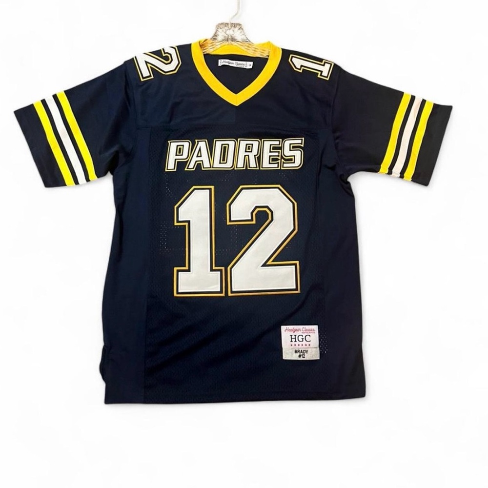 Tom Brady Replica High School Football Jersey size Medium